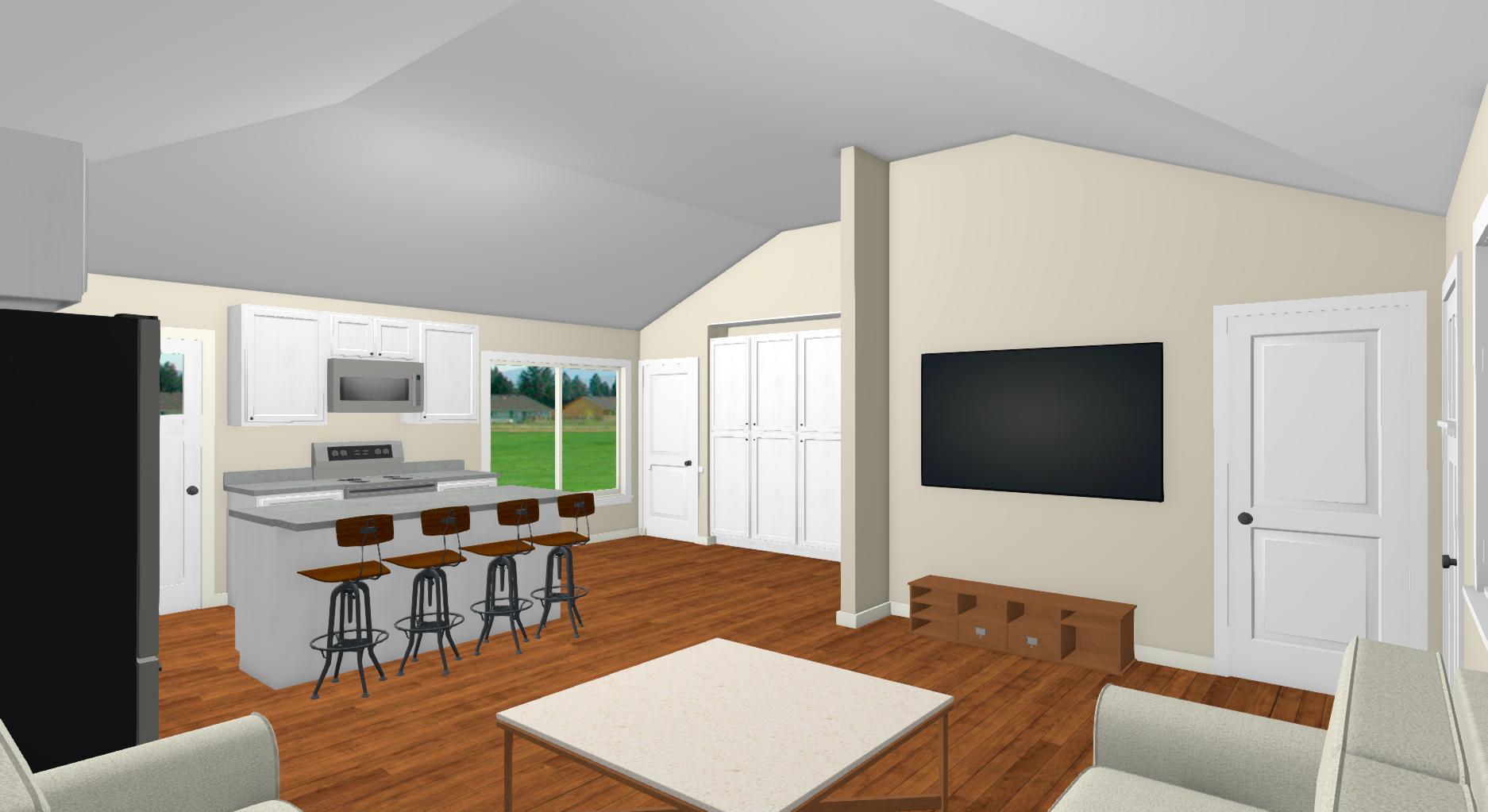 Home rendering from the University of Denver team.